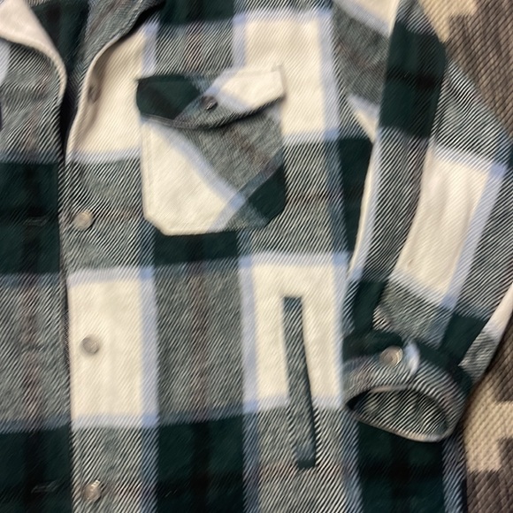 Workshop Republic Clothing XL Flannel Jacket With Pockets - Picture 3 of 3